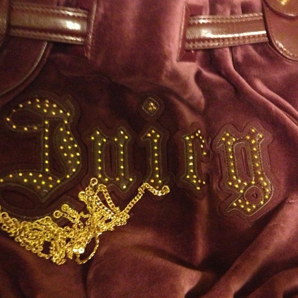Juicy couture handbag. Velvet - Picture 2 of 3