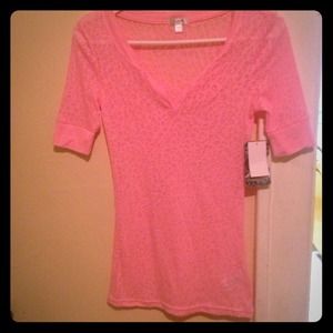 Pink leopard pattern shirt!