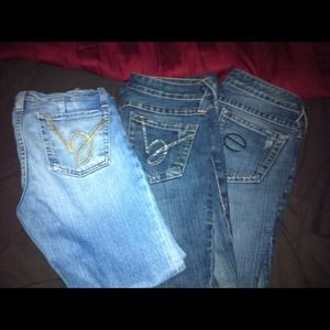 Bebe jeans Bundle. 1 Capri and 2 full length jeans
