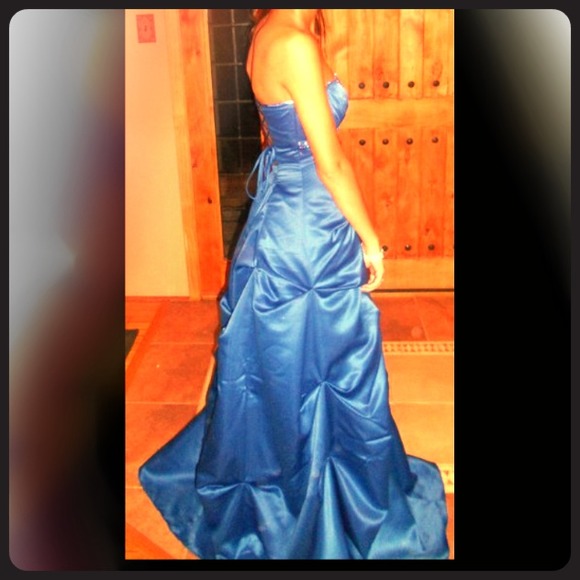 BOGO 1/2 😊 Long blue fancy dress: homecoming prom