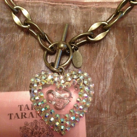 Tarina Tarantino Jewelry Tarina Tarantino Heart Necklace Poshmark
