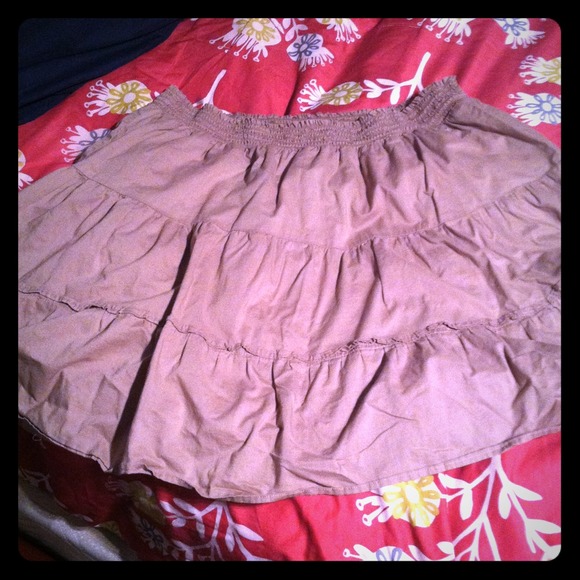 Khaki skirt