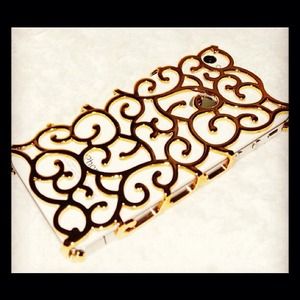 Gold Swirl iPhone 4 Case