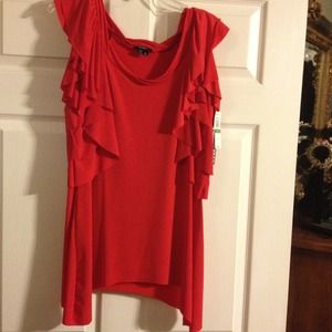 SOLD. Red blouse