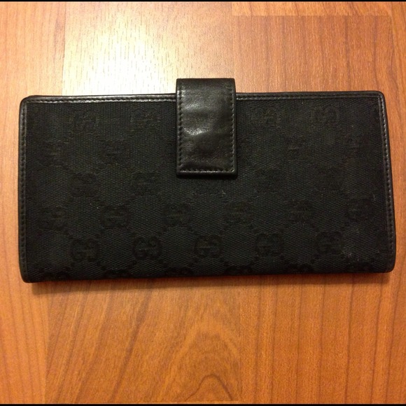 Gucci Black Canvas Wallet - Picture 2 of 4