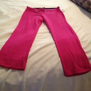 Full length sweat pants