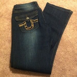 *Hold* True religion jeans