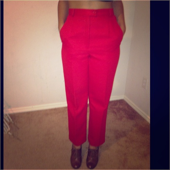Vintage High Waisted Pants