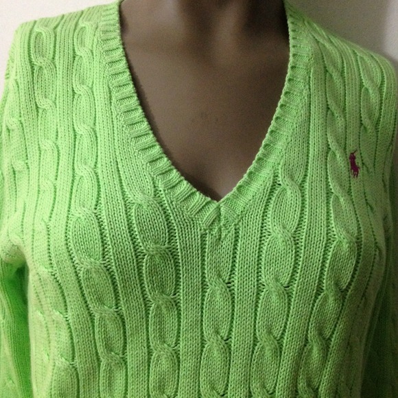 Ralph Lauren sweater cable knit reserve for lciark