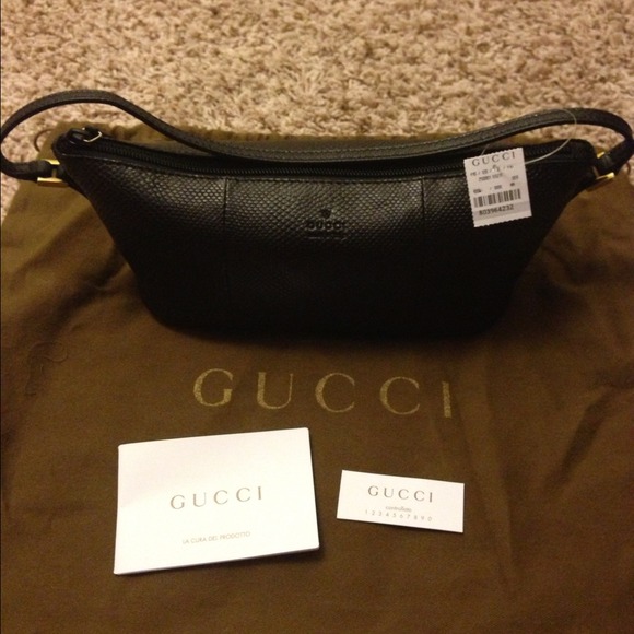 SOLD!! New Gucci Lizard Clutch Evening Purse SOLD!