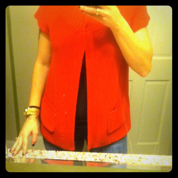 Top button cardigan