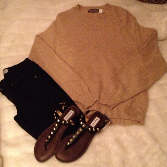 Oversized knit sweater