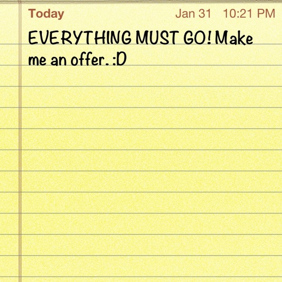 EVERYTHING MUS GO!