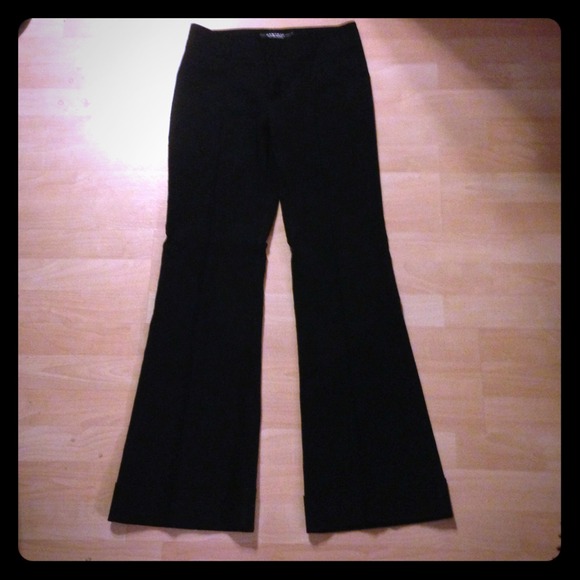 Black work pants, flair - Picture 1 of 3