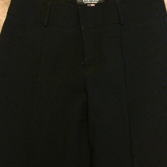 Black work pants, flair - Picture 3 of 3