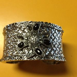 Cuff Cross Bracelet