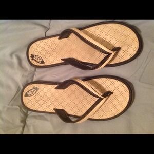 Vans flip flops!