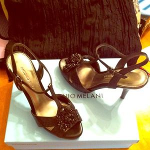 Black Antonio Melani heels