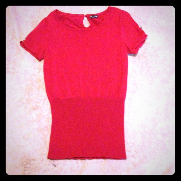 Red dressy shirt