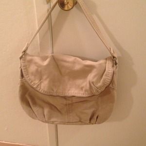 ✂Reduced✂Canvas khaki bag