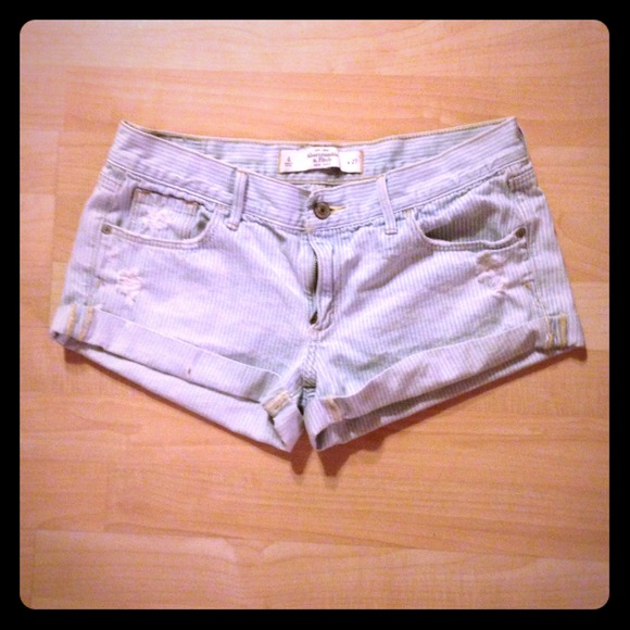 Blue stripped shorts