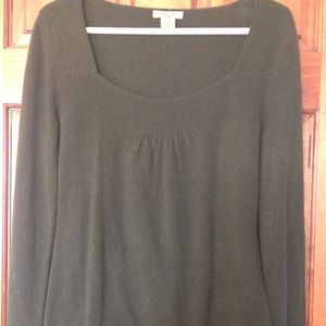 Vertical Design CASHMERE Sweater ~ L ~ Like New