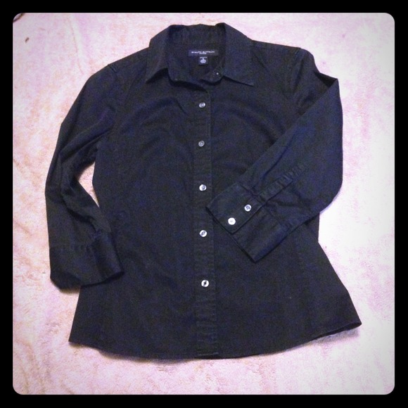 Black button up