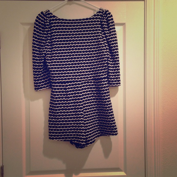 Ark & Co Black and White Romper