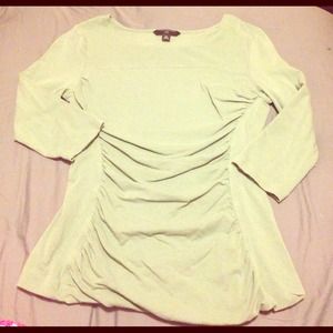 Light Green Cinched Shirt