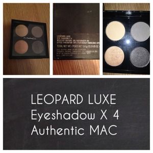 MAC cosmetics LEOPARD LUXE eyeshadow quad