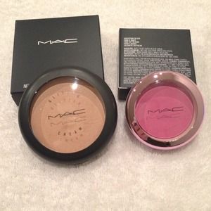 REDUCED Bundle MAC 0.45oz cream & 0.21oz  Blush