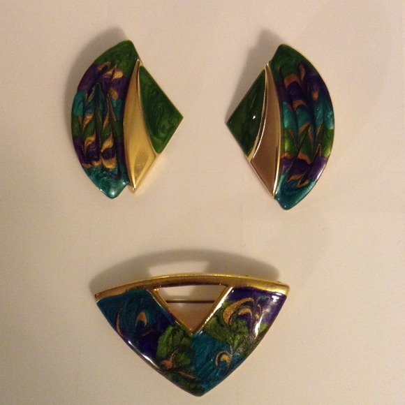 Earrings & Fashion Pin