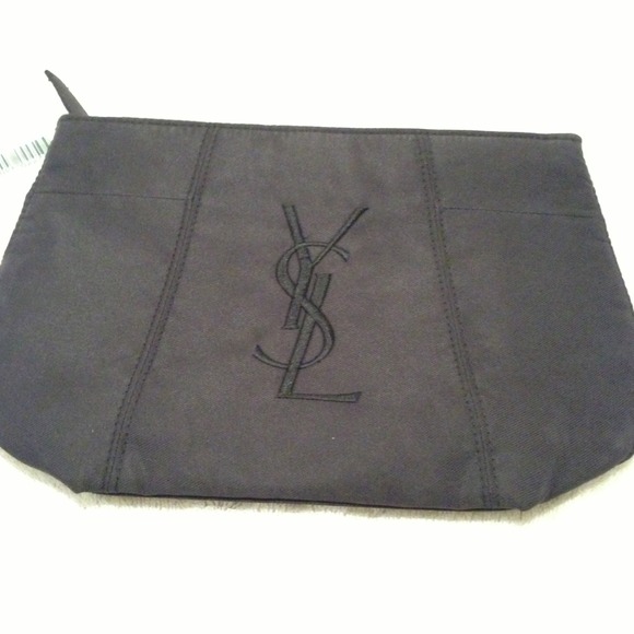 Brand new YSL cosmetic bag black
