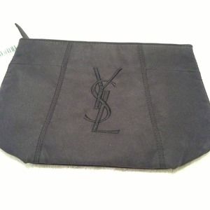Brand new YSL cosmetic bag black