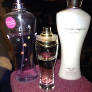 Dream angels perfume, body lotion and body mist