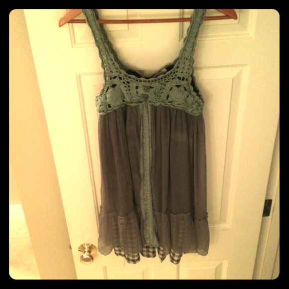 🚫SOLD🚫Vintage Boutique Sun Dress Knit