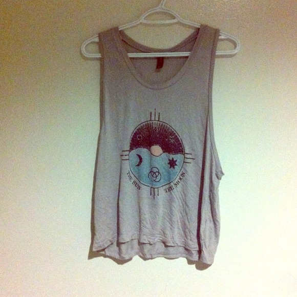 Nollie oversized loose tank top size large