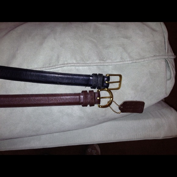 Coach Belts *YOU GET BOTH* For $40