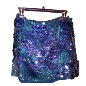 SOLD Theory sequined skirt