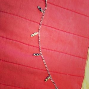 Flip flop ankle bracelet