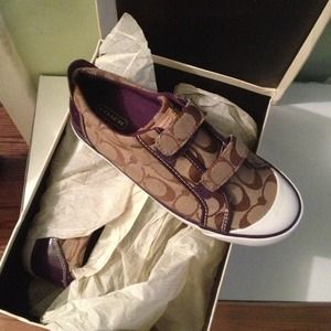 Coach *Brit sig.c/pat sneakers(reserved)