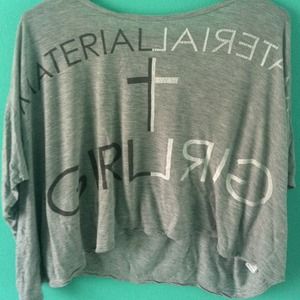 Material Girl crop top