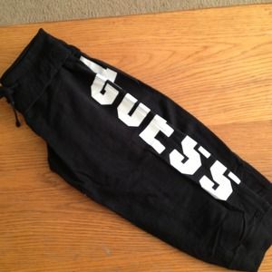 Guess capris sweats💢Reserved for @shantrow💢Trade