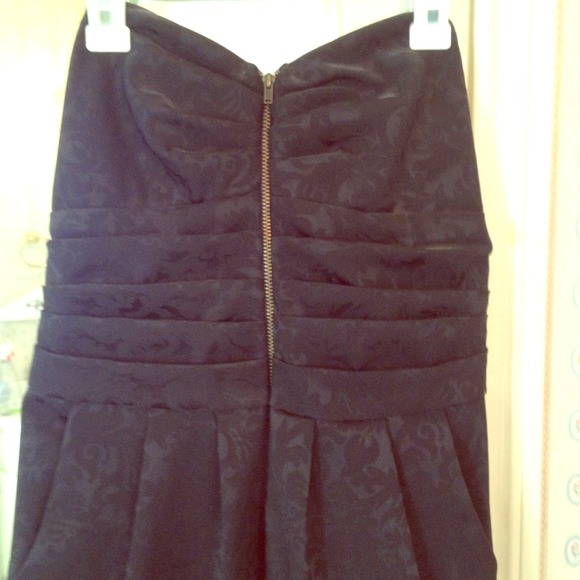 Love culture black Zipper dress