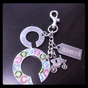 Coach key chain good condition