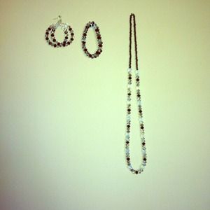 Custom beaded jewelry set