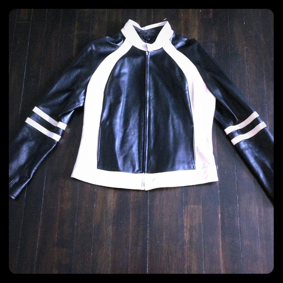 Leather jacket