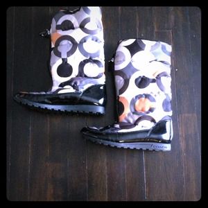 Coach snow boots *RESERVED*