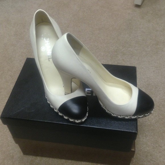Authentic Chanel shoes.