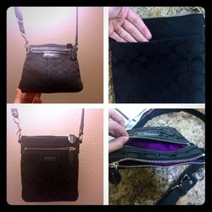 Authentic coach crossbody bag